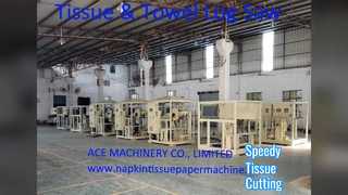 High Speed Pop Up Tissue Cutting Machine
