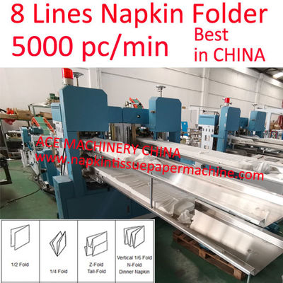 Napkin Manufacturing Machine For Georgia Pacific Tall Fold Dispenser Napkins 1-Ply