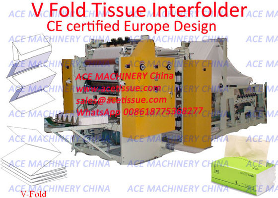 Automatic Paper Towel Inter-Folded Machine With Lamination With CE Certified