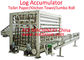 Fully Automatic Log Accumulator For Toilet Paper Kitchen Towel
