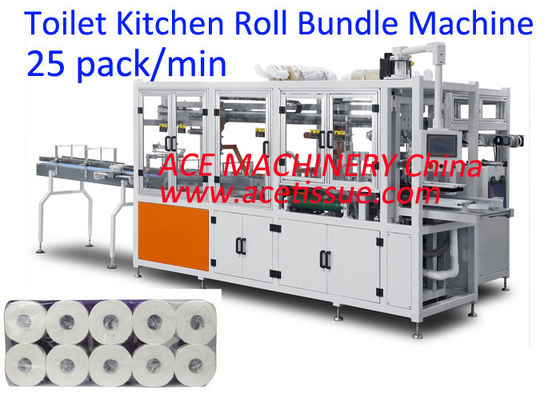Fully Automatic Tissue Paper Packing Machine with CE Certification and Heavy Duty Structure