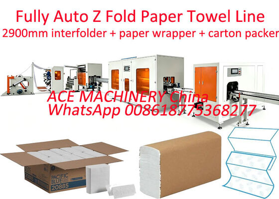 Anti rust Paint Treatment Single fold paper towel machine engineered Paper Mill delivering folding and enhanced durability