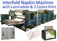 3500mm 2 Colors Printing Interfold Dispenser Napkin Tissue Paper Machine