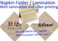 Mechanical Fold 1000 Sheet/Min Napkin Tissue Paper Machine