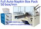Automatic Tissue Paper Box Sealing Machine