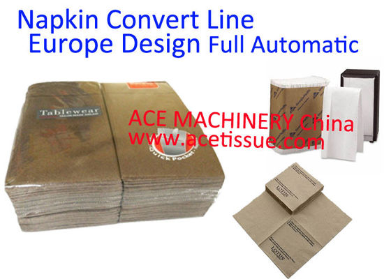 Fully Automatic Non Woven Napkin Machine Production Line With Packaging Machine