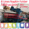 Italy Design Heavy Duty 4 Folds Paper Napkin Machine With 4 Lanes 5000 Sheet/Min