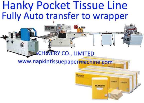 CE Certificate Hanky Paper Pocket Tissue Machine