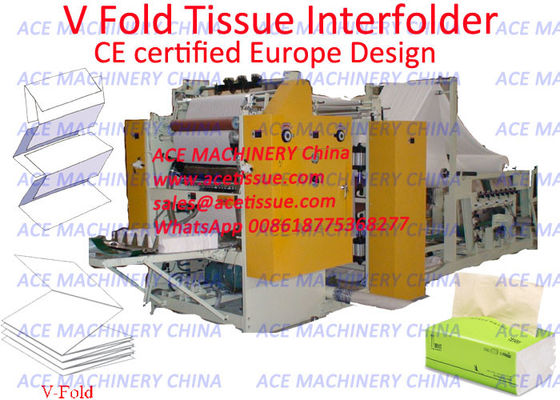 Automatic Paper Towel Inter-Folded Machine With Lamination With CE Certified